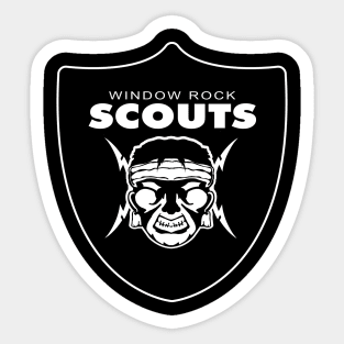 Window Rock Scouts Sticker